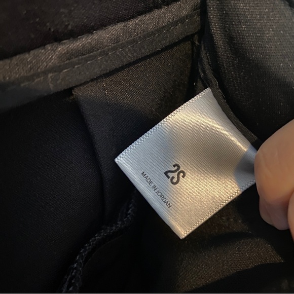 Express Black Skinny Leg Work Pants, Size 2S - Picture 7 of 8